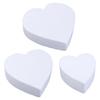 Декор Пенопластовое Сердце Формы Полистирол DIY Модель Тренировочная Модель Торт Пена Форма Макет Торта