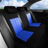 Синий/черный универсальный комплект чехлов на сиденья, чехлы на передние сиденья, чехлы на задние сиденья и чехлы на сиденья грузовиков. Разнообразие стилей и интерьеров автомобилей.