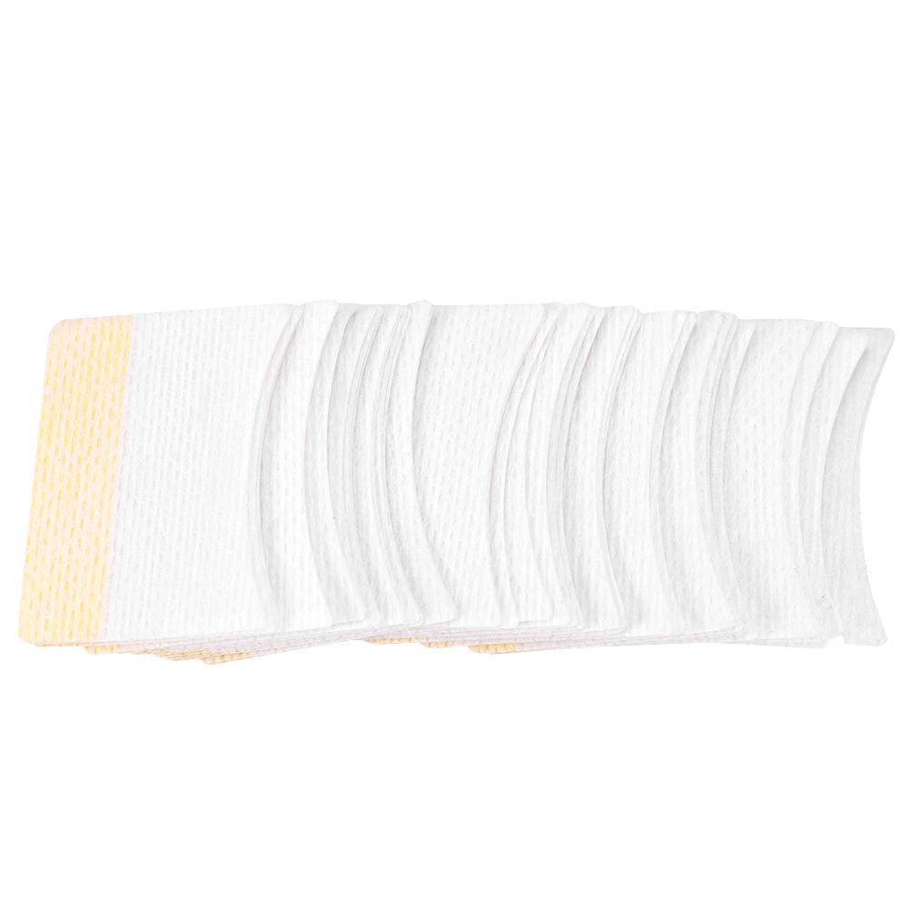 80 шт. хлопковые одноразовые наклейки для наращивания ресниц Shield Under Pad Makeup Tool