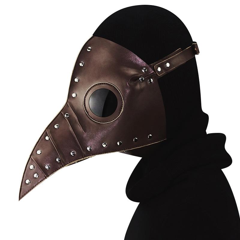 Halloween Steampunk Plague Beak Masquerade Party Mask Headgear