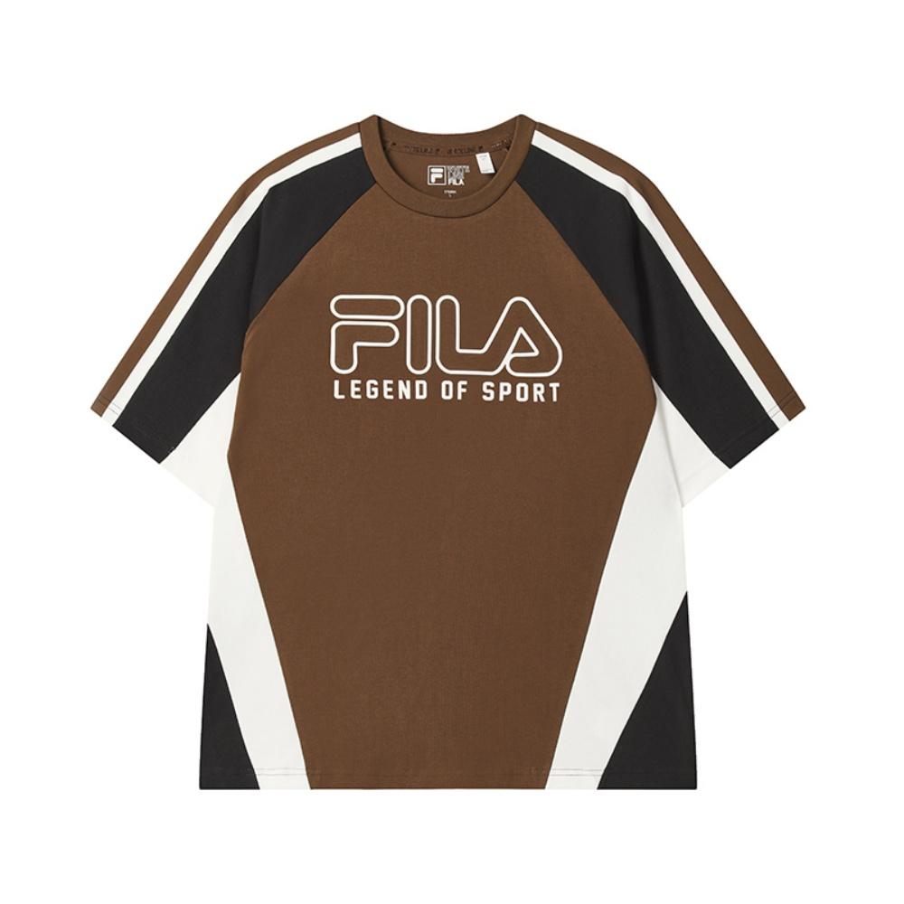 FILA ORIGINALE T Shirt Men's Dried Milk Umber F11M539120F-BN