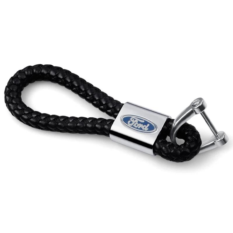Car Sticker 2025 Hot New Car Styling Keychain Key Chain Pendants Auto Interior Decoration For Ford Focus 2 3 4 Mondeo Fiesta Eco