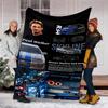 Fast & Furious Theme Printed Blanket - Perfect for Couch, Bed, Travel & Outdoor Use | Machine Washable, Cozy & Durable.