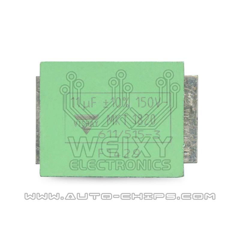 11uf 150V MKT1820 capacitor used for automotives ECU