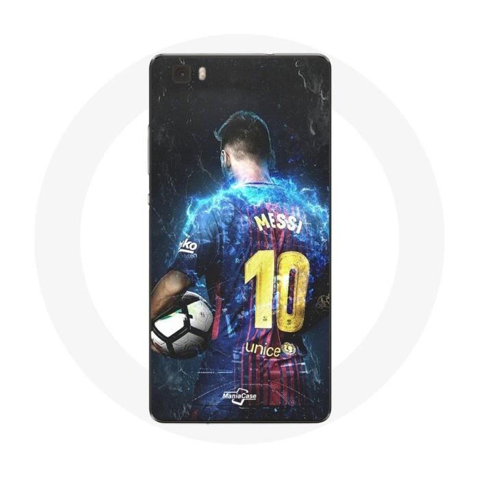 Чехол для Huawei P8 Lite Футбольный клуб Лионель Месси Барселона FCB