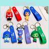 Adorable 2024 Movie Inside Out Keychain With Cute Amy Bobby Dr. Sadness Silicone Keyring For Men And Women