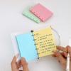 50 листов A8 M5 Сменный блок Бумага Конфетный цвет Блокнот Разделитель страниц Индекс Школа