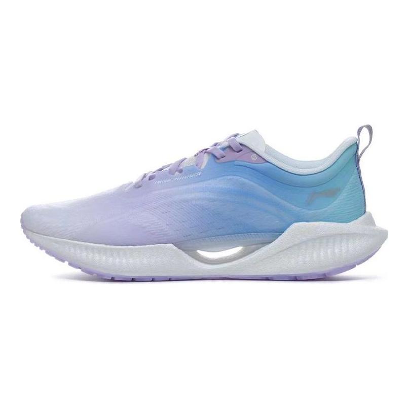 Кроссовки Li Ning Ultra Light 19 Cotton Candy Series, легкие, светоотражающие, амортизирующие, нескользящие, износостойкие, с низким верхом ARBS001-34