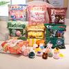 Bag Of Cheesy Puffs Pudding Cute Lot Toy Stuffed Soft Snack Plush Squishmallows Unicorn Plushie Toys Kids Women Gift Cute Animal Soft Plush