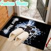 Custom Name Monterrey Emblem Design Rug Office Rug Chair Mat Non Slip Carpet Rugs for Bedrooms Dining Room Living Room Home Decor gifts