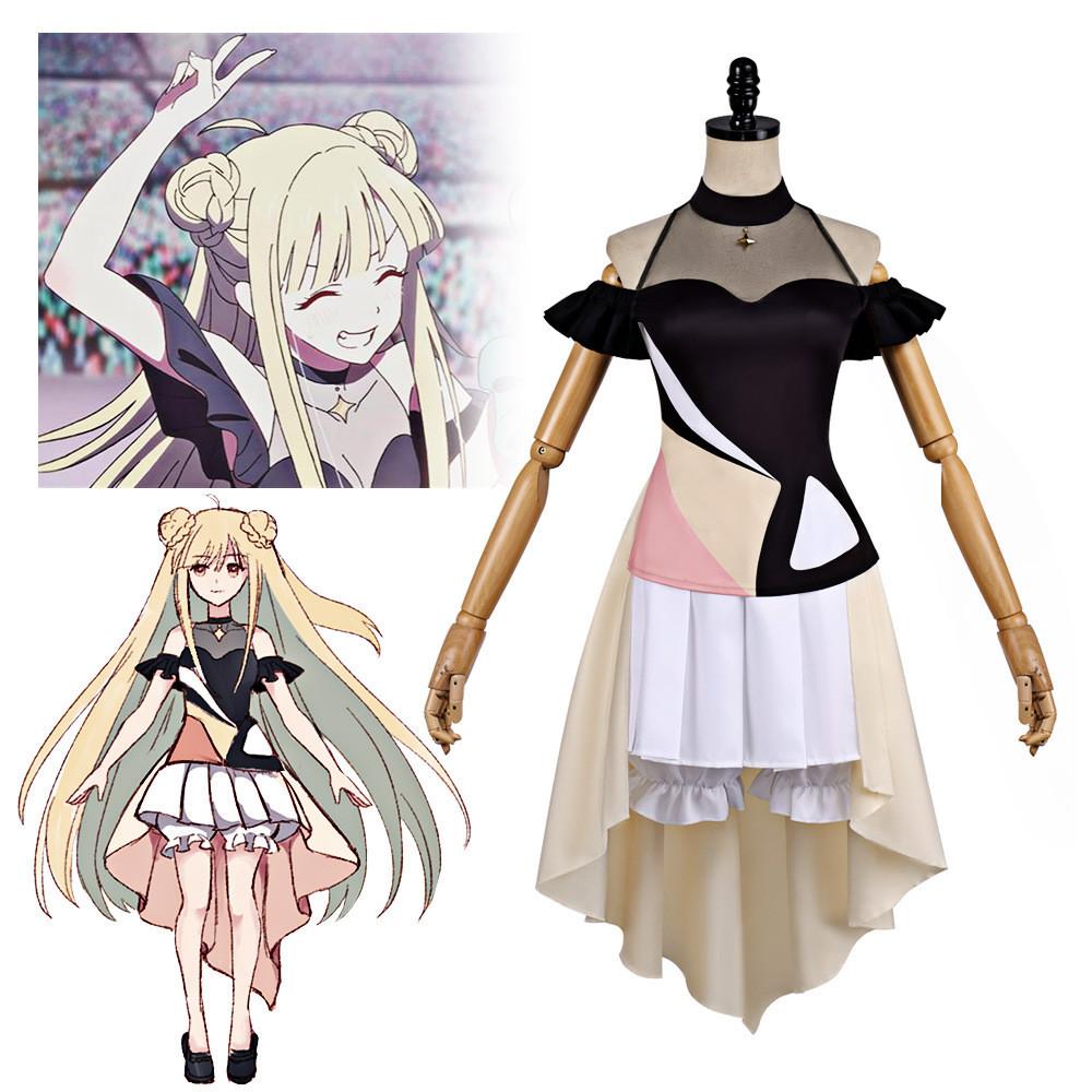 Cosmic Princess Kaguya Cosplay Dress With Soft Polyester For Anime Conventions And Role Play