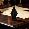 Креативный подарок для коллекционеров, Готическая безликая фигурка-украшение, Статуэтка в черной мантии, Ретро Настольная Загадочная Темная Домашняя Статуэтка-Скульптура, Хэллоуинская Вечеринка
