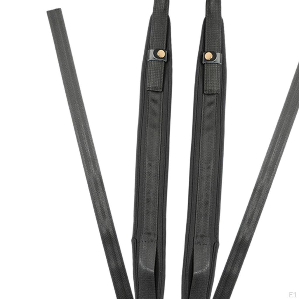 2 ремня-аккордеона, мягкие, легко чистящиеся, прочные, регулируемые басы