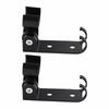 2 Pack Space Aluminum Shower Head Holder Wall Mounted Shower Bracket Shower Holder  Hotel Bathroom