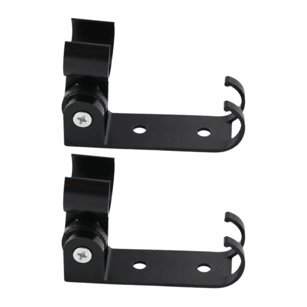 2 Pack Space Aluminum Shower Head Holder Wall Mounted Shower Bracket Shower Holder Hotel Bathroom