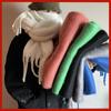 Winter Mohair Solid Color New Versatile Scarf For Women European And American High-End Warm Scarf