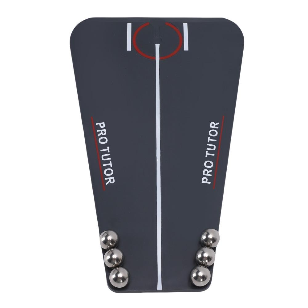 8pcs 3 Level Adjustable Putting Training Aid Putting Alignment Trainer Practice Mats