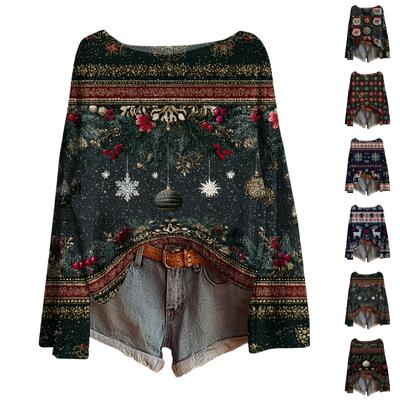 Женский легкий свитер с круглым вырезом, повседневный вязаный пуловер с длинным рукавом