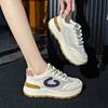 Тенденции новые женские кроссовки туфли на платформе сетчатые повседневные туфли в стиле пэчворк женская обувь на открытом воздухе вулканизированная обувь Zapatillas Mujer