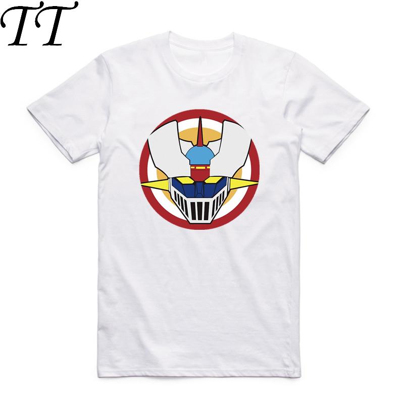 2019 S-XXX Men Women Classic Retro Mecha Mazinger Z Anime Nagai Shin Shougeki Z T-shirt Short s