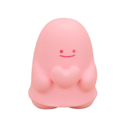 Micro Landscape Ornament with Macaron Colors Cute Ghost Shapes Dollhouse Decoration