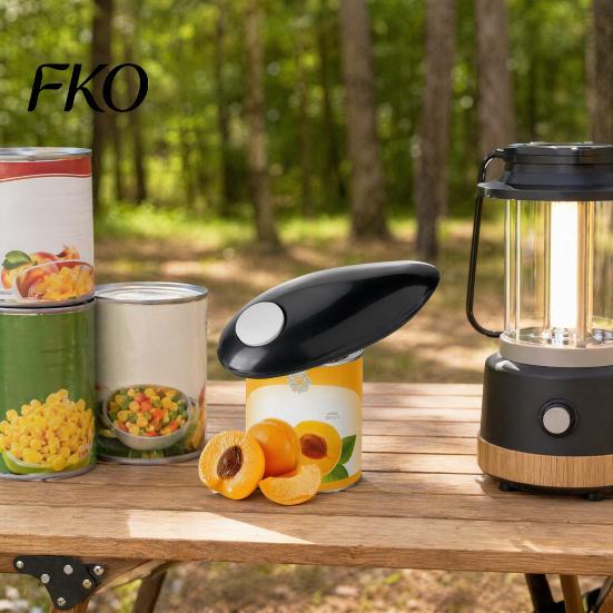 Automatic Can Opener Electric Opener, One-Button Battery Operated Wireless Portable Kitchen Tool, for Home And Camping Gadget