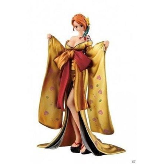 Бесплатная доставка нераспечатанная One Piece Ichiban Kuji Blooming Glossy Свиток с изображением Соломенной Шляпы Последний приз Фигурка Нами Специальная версия отдельный товар внутренний на