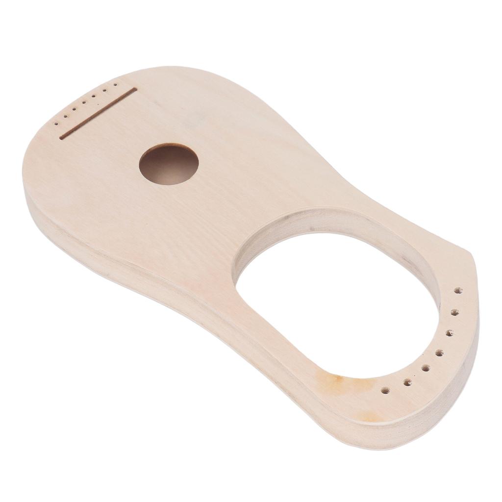 Лира-арфа, 7 струн, набор для самостоятельного изготовления, инструмент из липы с настроечным ключом, штифты для седла моста