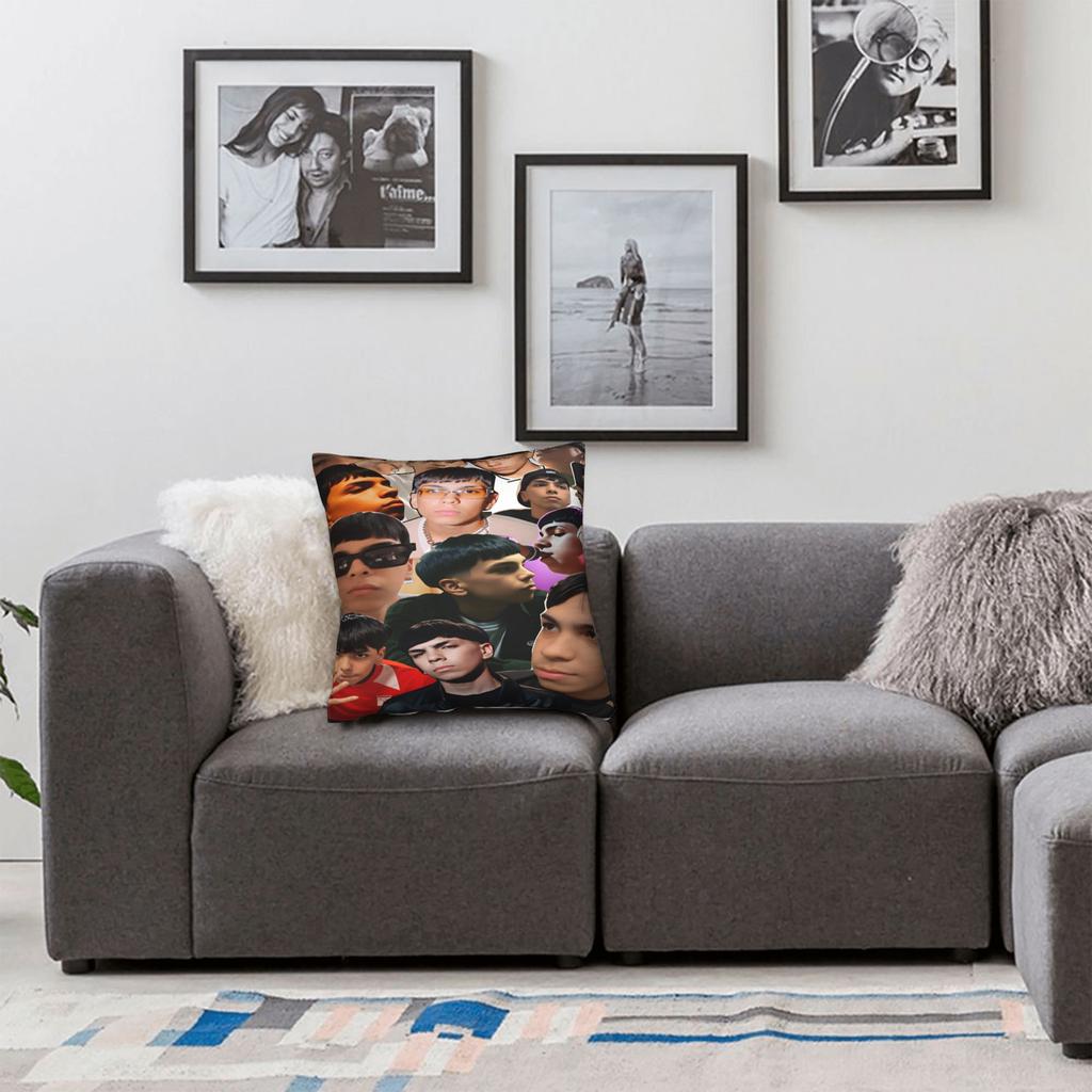 Rapper M-Milo J Pillow Case Soft Pillow Cover Fashion Pillowcases For Sofa Bedroom Home Decor