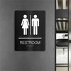 Modern Styles Toilet Door Signs for Male and Female for Various Decoration In Offices and Restaurants