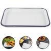 Противень для выпечки блинов для ресторана Vintage Kitchen Enamel Roasting Wearresistant Pie Antiprigar