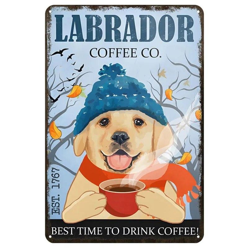 Легко отвлекается на собак и книг. Металлические жестяные вывески. Плакаты. Тарелка. Настенный декор для баров. Мужская пещера. Кафе. Клубы. Ретро-плакаты.