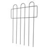 Decorative Garden Fence Iron Metal Wire Garden Fence Ground Stake Animal Barrier Fence for Outdoor