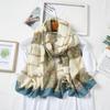 Autumn New Cotton Linen Scarf Female Ins Wind French Retro Belt Long Scarf Decorative Thin Shawl