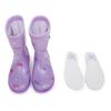 Girls' Kuromi Honey Heart Rain Boots 10011, a Popular Character In Korea