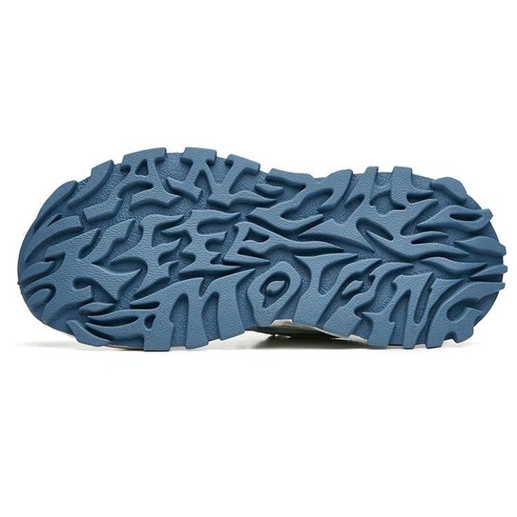 Anta Hot Fabric Synthetic Leather Retro Shock Absorbing Non-Slip Wear-Resistant Low-Top Dad Shoes Women Sneaker White Blue 122148880R-7