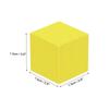 100 Pcs Crafts Wooden Cube Square Natural Solid Wood Crafts Blocks for DIY Projects Puzzle Letters Stamps for Home Decoration