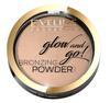 Eveline Glow & Go Бронзирующая пудра Камень 01, 8.5г