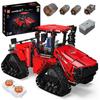 Mold King 18020 Technic Radio Controlled Quad Truck 600 Tractor MOC Electric Crawler Tractor Heavy Construction Vehicle (1698+ Pieces) Technology