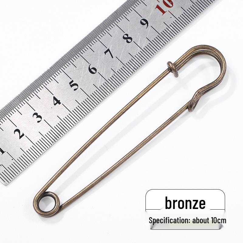 Большая булавка для шали, пряжка для свитера, брошь - Ручная работа, аксессуар для DIY-украшений