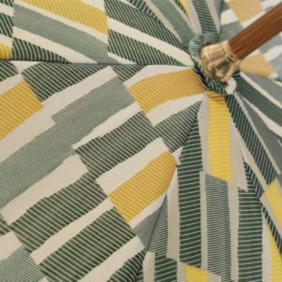 Makita Shoten Зонт для дождя Длинный Нордический жаккард Сделано в 16248831 Женщины, Зонт, Зонт, (Оэда), Хаки, Открываемый вручную, Япония,