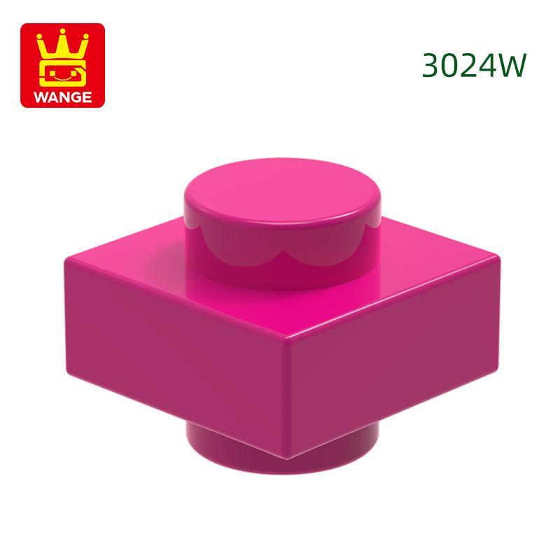 549Pcs/lot 3024W 1x1 Double Cylinder Brick Moc Colour Accessories Works With featuring Block DIY Children's Toy S1355
