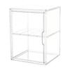 Clear Toy Organizers Showcases Box Dustproof Spacious Interior for Model Collections Home Decoration Display Shelf