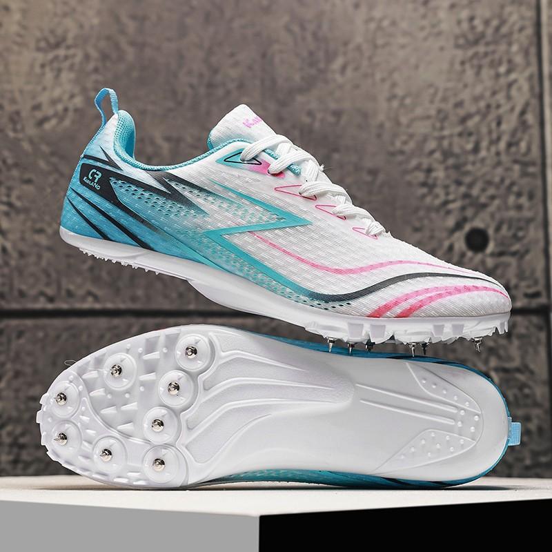 Sports students training running shoes men's track and field sprinting spikes women's 8-nail professional children's competition sports
