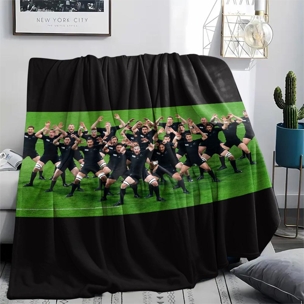 All Blacks,pattern Flannel Blanket, High quality Comfortable for All Seasons, Home Decor, Warmth and Comfort, Perfect for Gifts.