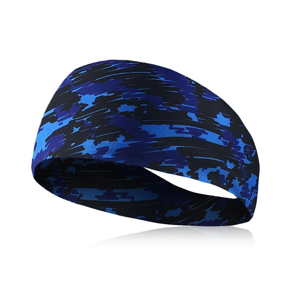 Breathable Absorbent Sports Headband Sweat Perspiration Basketball Fitness Running Sweat Head Band Belt