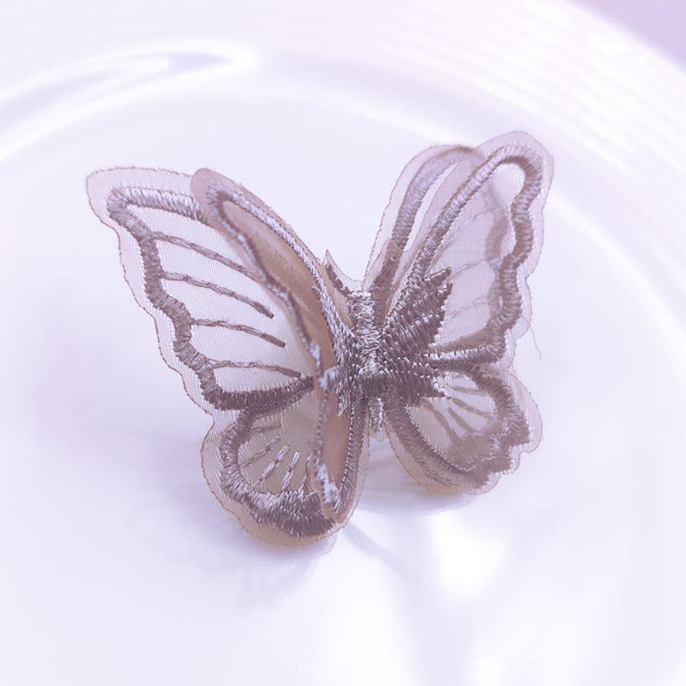 20 шт. бабочка из шифона Dreamy 6 см швейные ремесла украшения дизайн одежды материалы