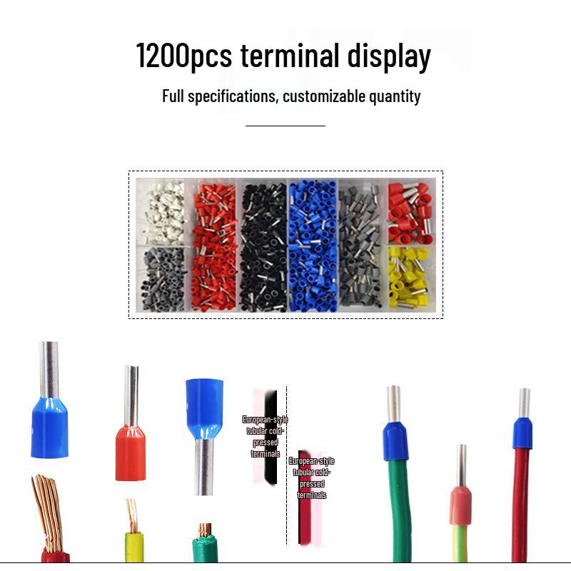 HSC10 16-6 Инструмент для обжима клемм типа «штырь» с трубчатым наконечником, инструмент для холодной прессовки