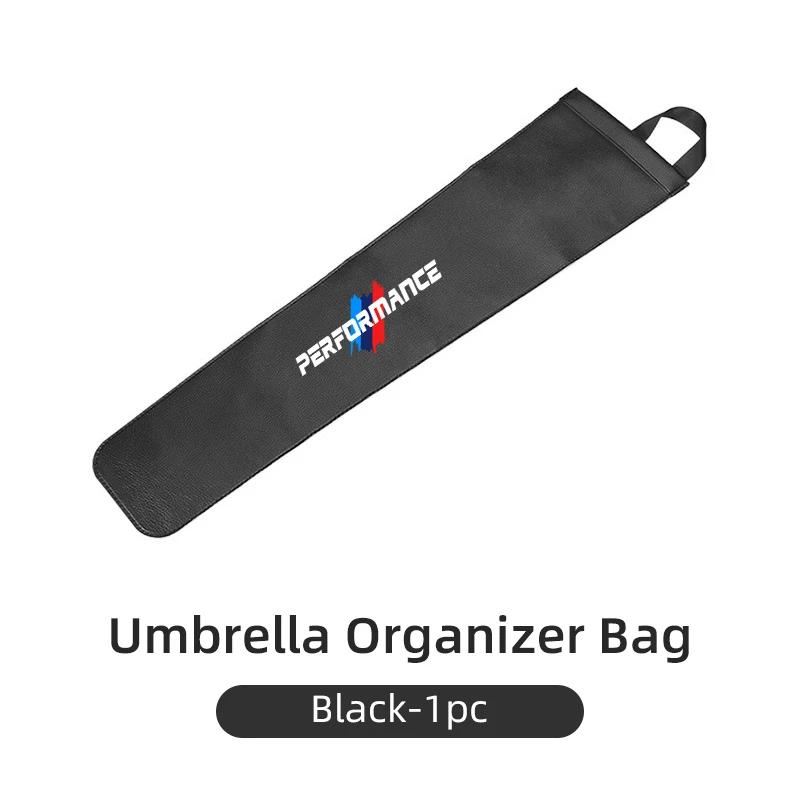 XJBN1 New Car Waterproof Umbrella Storage Bag PU Leather Cover Umbrella Organizer Holder For BMW E46 E90 E60 F30 F10 E39 E36 F20