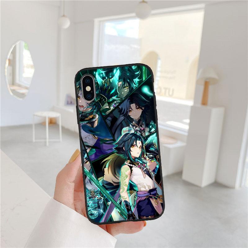 CJ61 Genshin Impact Cool Soft Shell Phone Case for Redmi Note 13 14 Pro+ Plus A3 A3X 13X 13C 13R 14S 14C 14R